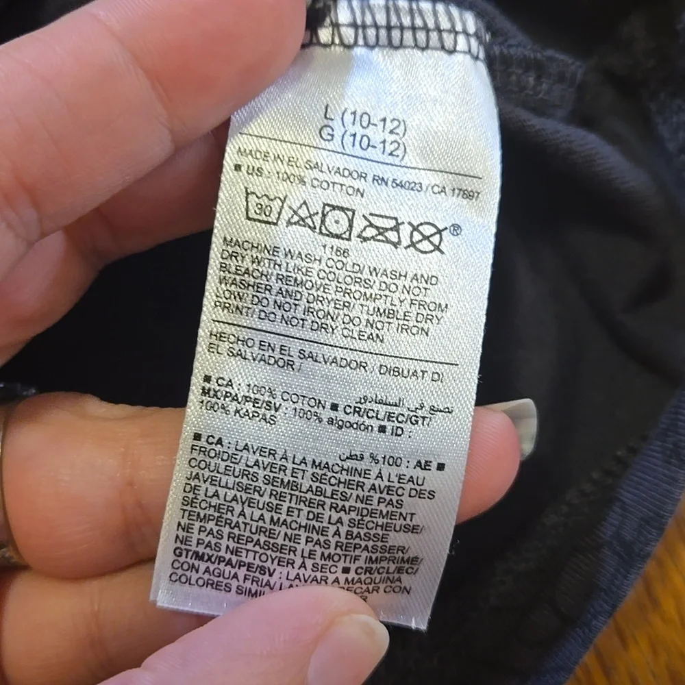 Old Navy Boy Large (10/12) Gray Nintendo Super Mario Graphic Short‎ Sleeve Short